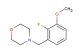 4-(2-fluoro-3-methoxybenzyl)morpholine