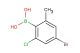 4-bromo-2-chloro-6-methylphenylboronic acid