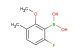 6-fluoro-2-methoxy-3-methylphenylboronic acid