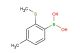 4-methyl-2-(methylthio)phenylboronic acid