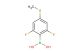 2,6-difluoro-4-(methylthio)phenylboronic acid