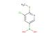 3-chloro-2-methylthiopyridine-5-boronic acid