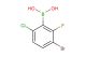3-bromo-6-chloro-2-fluorophenylboronic acid