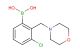 3-chloro-2-(morpholinomethyl)phenylboronic acid