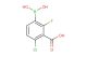 3-carboxy-4-chloro-2-fluorophenylboronic acid