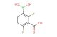 3-carboxy-2,4-difluorophenylboronic acid