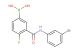 3-(3-bromophenylcarbamoyl)-4-fluorophenylboronic acid
