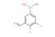 3,4-difluoro-5-formylphenylboronic acid