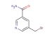5-bromo-methyl-3-pyridinecarboxamide