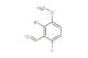 2-bromo-6-fluoro-3-methoxybenzaldehyde