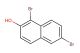 1,6-dibromo-2-hydroxynaphthalene