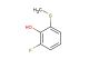 2-fluoro-6-(methylthio)phenol