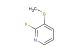 2-fluoro-3-(methylthio)pyridine