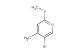 5-bromo-4-methyl-2-(methylthio)pyridine
