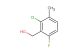 2-chloro-6-fluoro-3-methylbenzyl alcohol