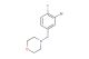 4-(3-bromo-4-fluorobenzyl)morpholine