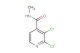 2,3-dichloro-N-methyl-4-pyridinecarboxamide