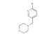 4-((6-bromopyridin-3-yl)methyl)morpholine