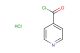 4-pyridinecarbonyl chloride hydrochloride