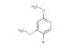 5-bromo-2-methoxy-4-(methylthio)pyridine
