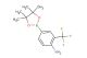 4-(4,4,5,5-tetramethyl-1,3,2-dioxaborolan-2-yl)-2-(trifluoromethyl)aniline