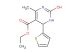 ethyl 2-hydroxy-4-methyl-6-(2-thienyl)-1,6-dihydro-5-pyrimidinecarboxylate