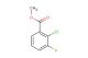 2-chloro-3-fluorobenzoic acid methyl ester