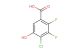 4-chloro-2,3-difluoro-5-hydroxybenzoic acid