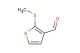 2-(methylthio)thiophene-3-carboxaldehyde
