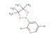 2,5-dibromo-3-(4,4,5,5-tetramethyl-1,3,2-dioxaborolan-2-yl)pyridine