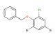 1,5-dibromo-3-chloro-2-(phenylmethoxy)benzene