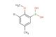 3-bromo-5-methyl-2-methoxyphenylboronic acid