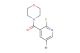 4-[(5-bromo-2-fluoro-3-pyridinyl)carbonyl]morpholine