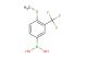 4-methylthio-3-(trifluoromethyl)phenylboronic acid