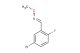 1-(2-fluoro-5-bromophenyl)-N-methoxymethanimine