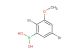2,5-dibromo-3-methoxyphenylboronic acid