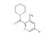 5-bromo-3-methyl-2-[(piperidin-1-yl)carbonyl]pyridine