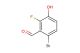 6-bromo-2-fluoro-3-hydroxybenzaldehyde