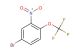 3-nitro-4-(trifluoromethoxy)bromobenzene
