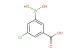3-carboxy-5-chlorophenylboronic acid