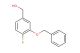 4-fluoro-3-(phenylmethoxy)benzenemethanol