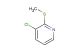 2-methylthio-3-chloropyridine