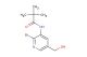 N-(2-bromo-5-(hydroxymethyl)pyridin-3-yl)pivalamide