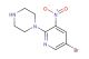 1-(5-bromo-3-nitropyridin-2-yl)piperazine