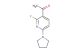 1-(2-fluoro-6-(pyrrolidin-1-yl)pyridin-3-yl)ethanone