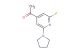 1-(2-fluoro-6-(pyrrolidin-1-yl)pyridin-4-yl)ethanone
