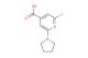 2-fluoro-6-(pyrrolidin-1-yl)isonicotinic acid