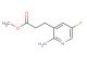 methyl 3-(2-amino-5-fluoropyridin-3-yl)propanoate