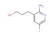 3-(2-amino-5-iodopyridin-3-yl)propan-1-ol