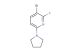 3-bromo-2-fluoro-6-(pyrrolidin-1-yl)pyridine